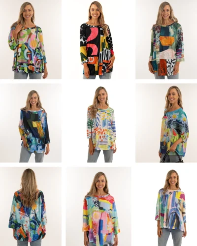 Assorted Knit Tops Pack Of 10