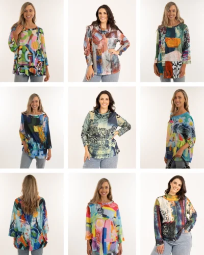 Assorted Knit Tops Pack Of 10