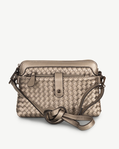 Riley Cross Body Bag Pewter