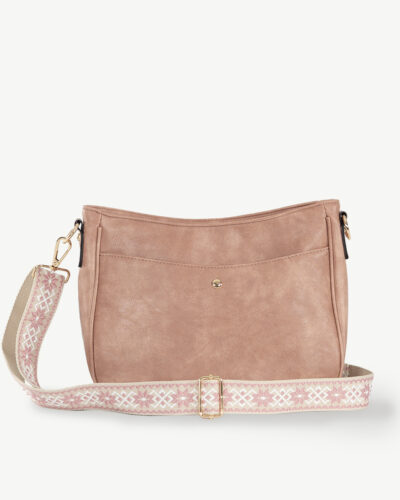 Sonya Cross Body Bag Dusty Pink