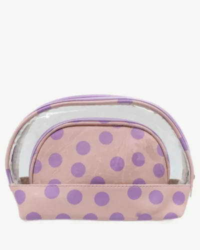 Camilla Cosmetic Bag Spotty Pack Of 2