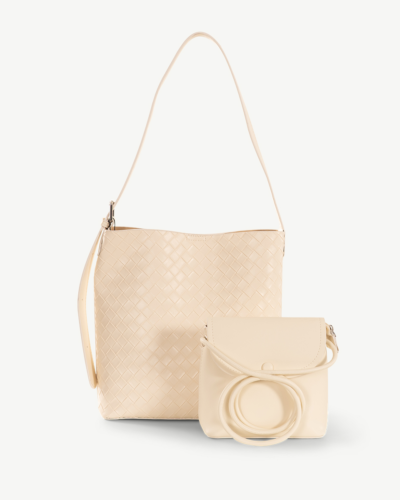 Ava Shoulder Bag Off White