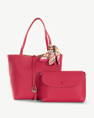 Adina Tote Rose Red
