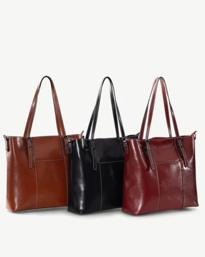 Madrid Leather Tote Pack Of 3