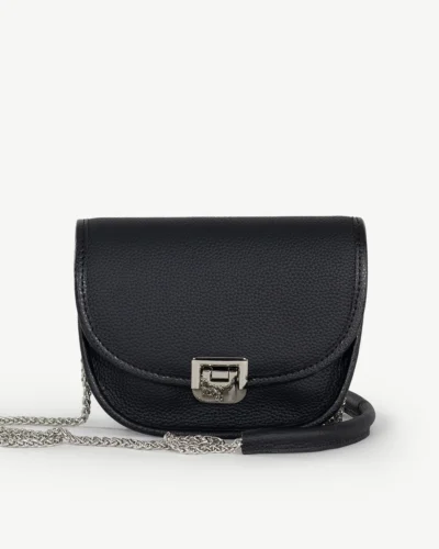 Charli Leather Bag Black