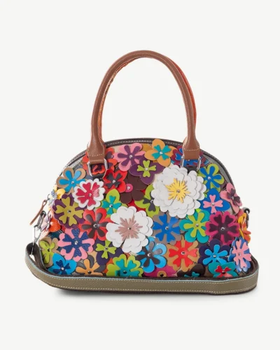 Garden Leather Mini Tote