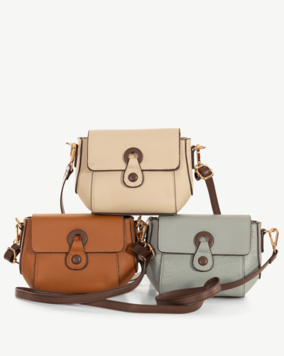 Beetle Leather Cross Body Bag Pack Of 3