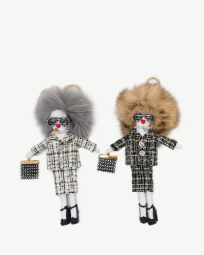 Fashionista Bag Charm Pack Of 2