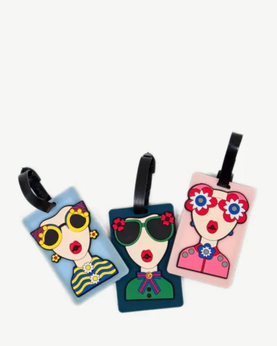 Visage Luggage Tags Pack Of 3