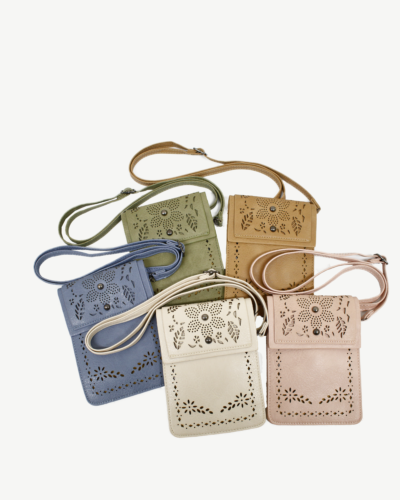 Flora Cross Body Pouch 5 Pieces