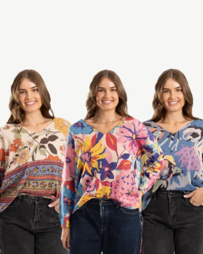 V-Neck Jumper Pack Of 3