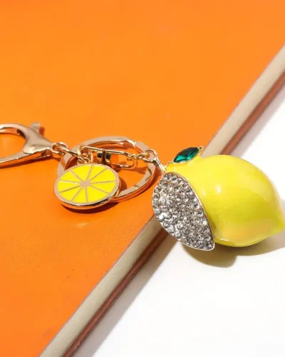 Lemon Bag Charm Pack of 3